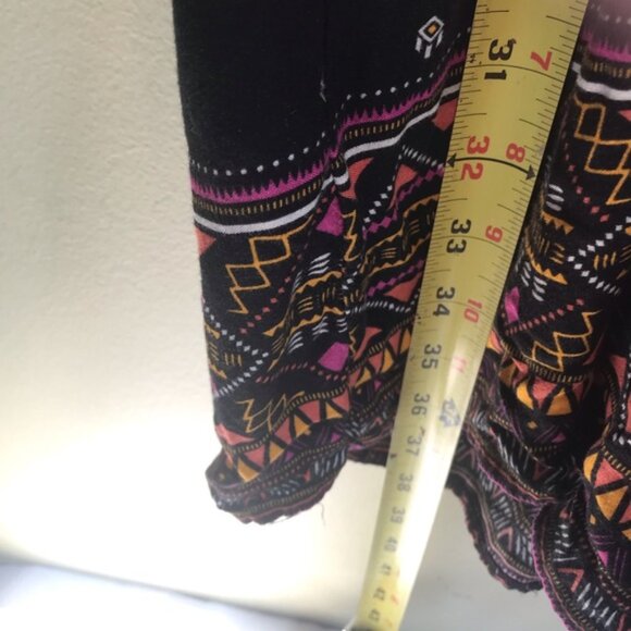 H&M COACHELLA Romper Shorts Festival Aztec Tribal Print Straps Jumpsuit Print 10 - Picture 13 of 16